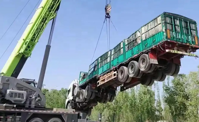 晋宁区道路脱困救援案例